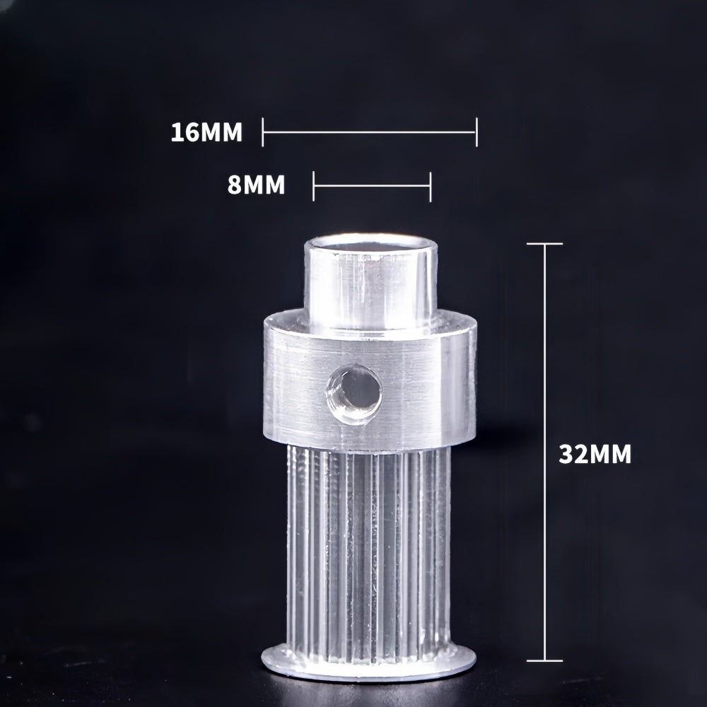 24-Tooth Motor Pulley Gear for Inkjet Printers – 8mm Shaft